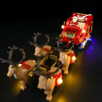 LED Light Kit For 40499 Santa’s Sleigh Christmas Series Children's Gifts DIY Toy Set (Not Including Building Blocks) 2