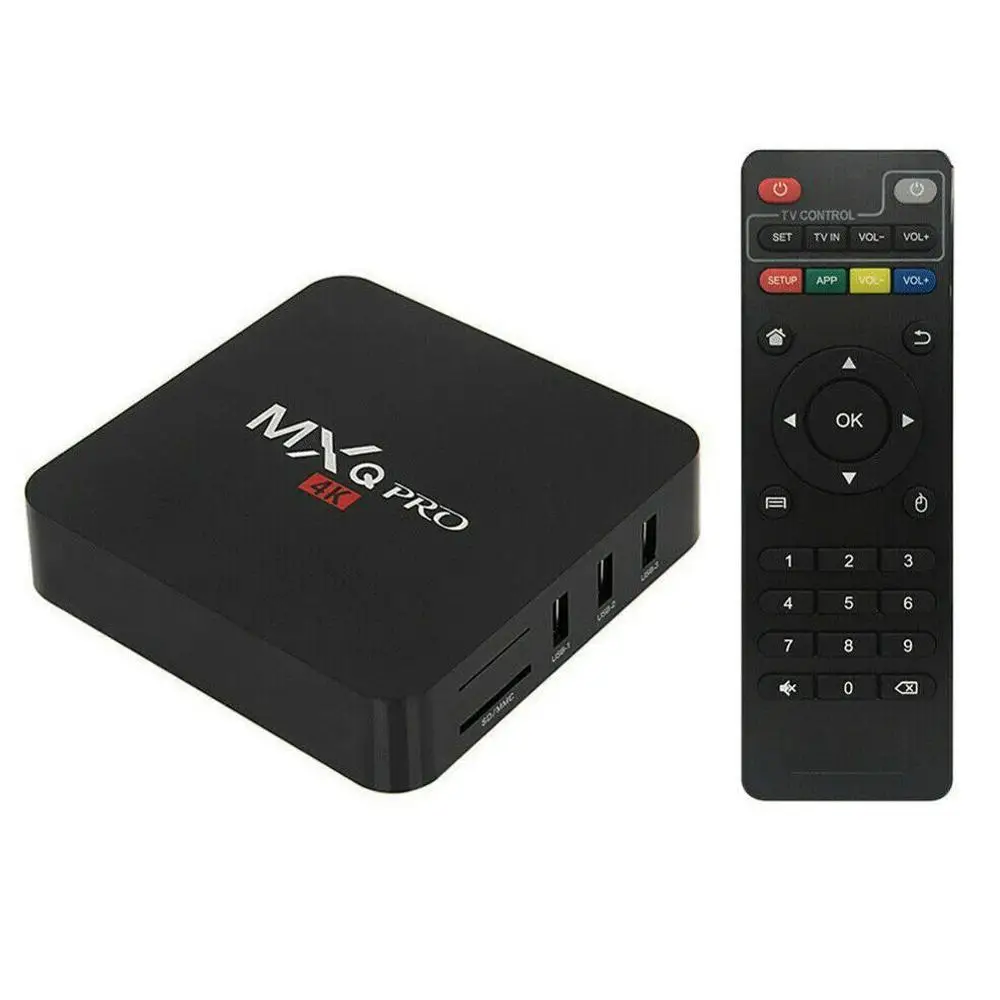 

box iptv subscription MXQ pro Android RK3229 4k 2G 1+8GB HDMI Smart BOX Android 7.1 4K HD 3D 2.4G WiFi PK h96 max X96