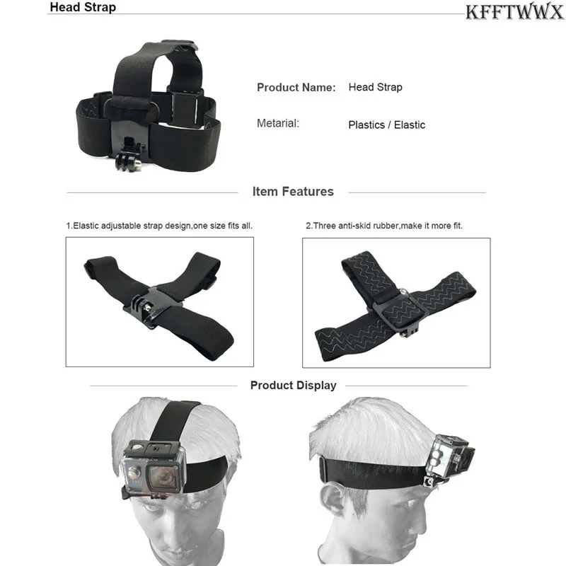gopro accessories - head strap