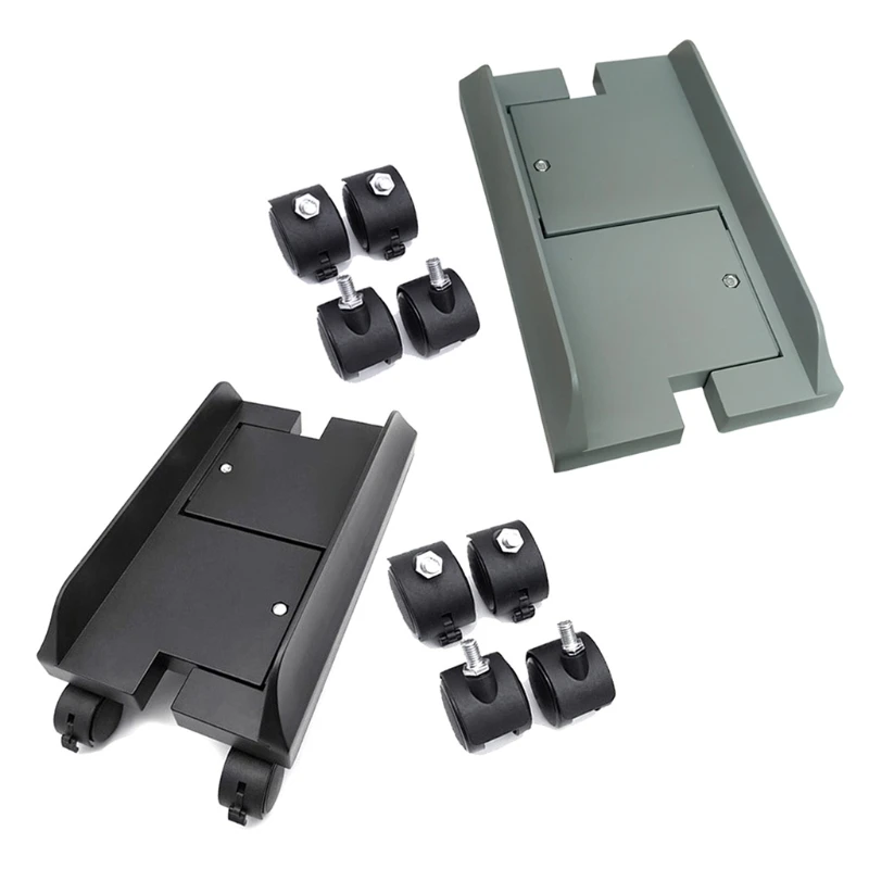 2021 Nuovo Supporto Per Torre Cpu Larghezza Regolabile Carrello Per Computer Design Universale Adatto Per Pc Desktop Tower Atx-Case Con Ruote Di Blocc