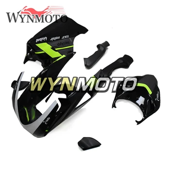

Racing Fiberglass Complete Motorcycle Fit For Ducati 1098 848 1198 2007 2008 2009 2010 2011 2012 Bodywork Black Light Green