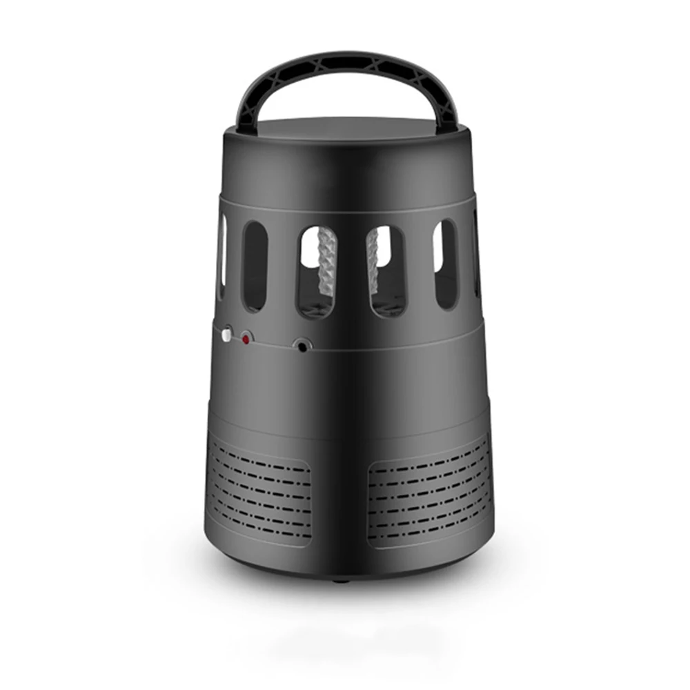 Черный Mosquito Killer Usb фотокаталитическое средство от москитов лампа Mute Home светодиодный жучок ловушка для насекомых Zapper ловушка для комаров лампа дропшиппинг - Цвет: Черный