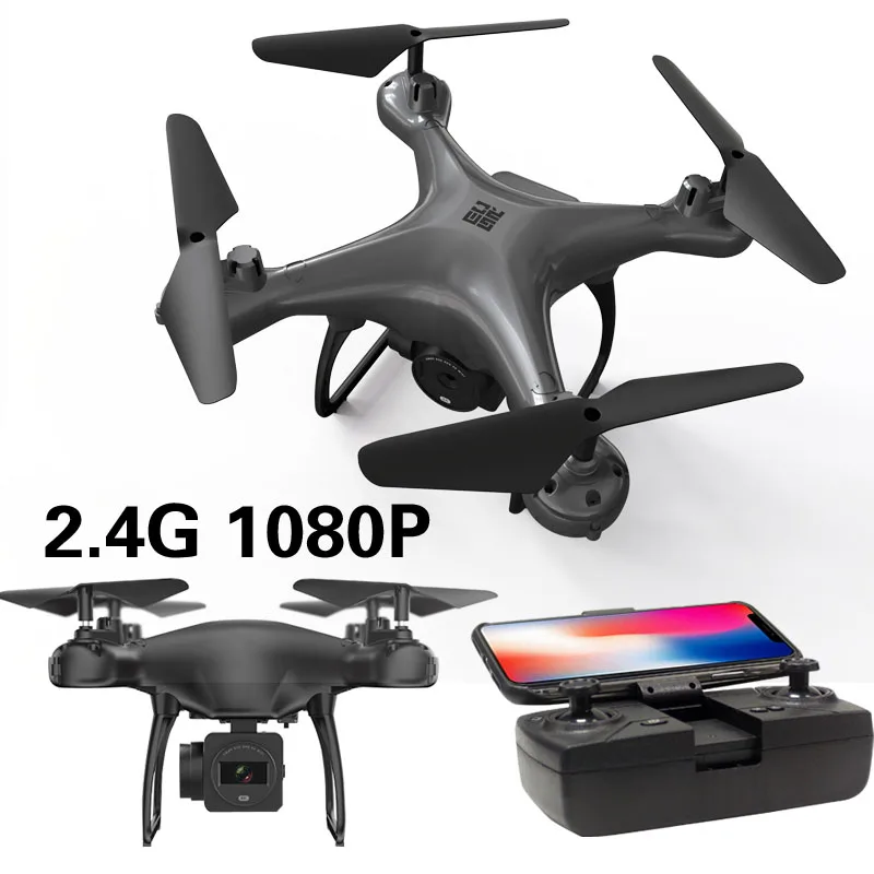 OTPRO 4k 1080p профессиональная FPV камера Wifi RC дроны gps Мини Дрон селфи следуем за мной Квадрокоптер игрушки мальчик vs S20 H68G - Цвет: black 1080p drone