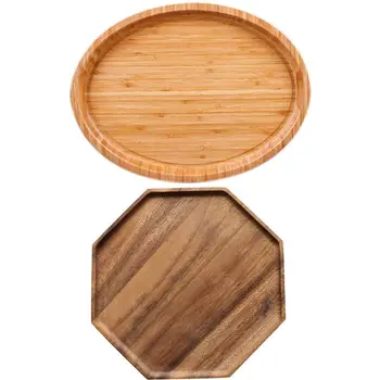 

Chinese Style Bamboo Oval Tray Cake Tray Cheese Board Tableware Green Wood Kitchen Tools with Wooden Tray Can Be Used