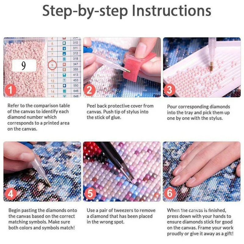 New diamond painting stickers for children, 5D DIY diamond painting kit, diamond embroidery free sticker kit, easy DIY mosaic New diamond painting stickers for children, 5D DIY diamond painting kit, diamond embroidery free sticker kit, easy DIY mosaic