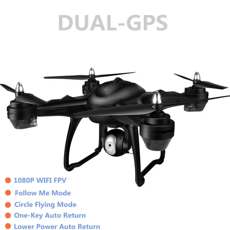 X38 gps Радиоуправляемый Дрон с камерой 1080P WiFi FPV gps Следуйте за мной RC Квадрокоптер профессиональные дроны, Радиоуправляемый вертолет