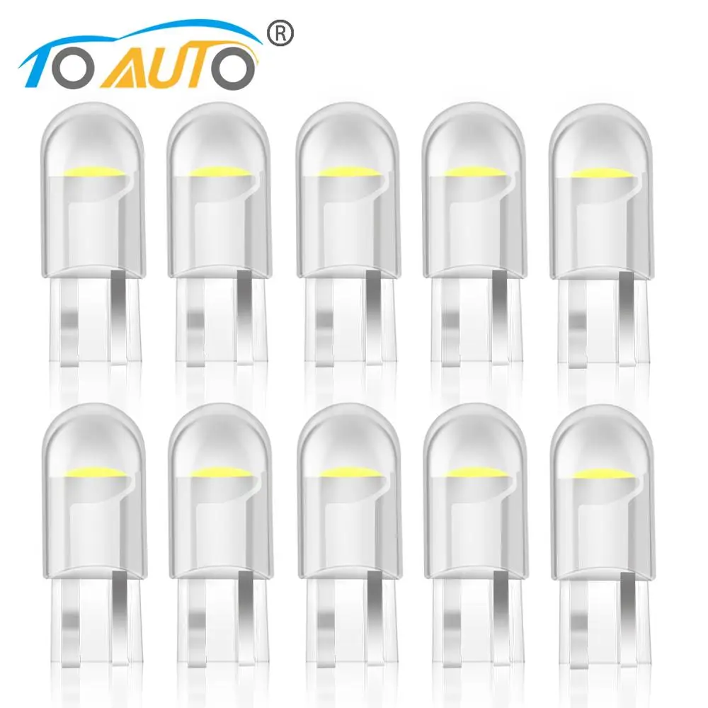 10 шт. Автомобильные светодиодные лампы T10 W5W WY5W 168 194 501 12 В|Сигнальная лампа| |