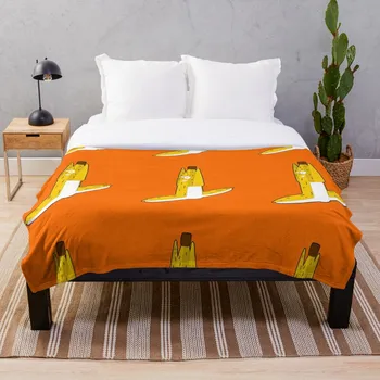 

Soft Blanket for Bed Sherpa Flannel Fleece Blanket Home Travel Sofa Soft Throw Blanket Banana Splits