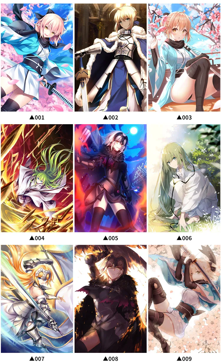 Саблей Дени корональ аниме черный Чжэнь Дестини Лу FGO ma xiu обозначенный Fate серия подвесная живопись 051