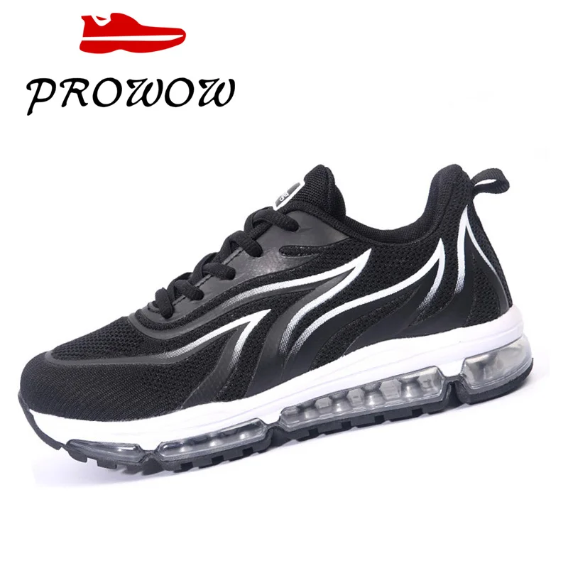

Women Sports Shoes Air Cushion Running Shoes Breathable Women Sneakers Outdoor Walking Jogging Trainers Flying Weaving Shoes