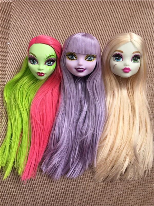 Новая голова куклы Монстры посаженные волосы DIY Игрушки Любимая коллекция головы