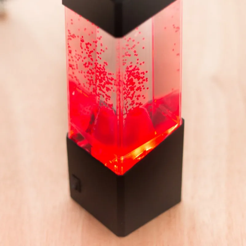  Table Motion Jellyfish Lamp Aquarium LED Tank Desk Lamp Night Light Color Changing Mood Lamp For Ho - 32909702484
