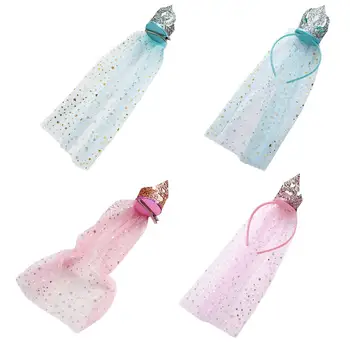 

Children Crown Hairpin Princess Headgear Headband Stage Props Hairpin Role Play Head Band Girls Hair Jewelry