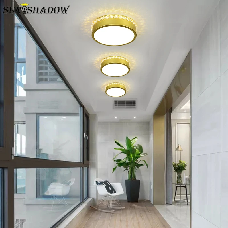 

Small Led Ceiling Light Modern Round Ceiling Lamp Home For Aisle Corridor Luminaires Living Room Bedroom Dining Room Lamp Lustre