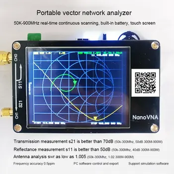 

NanoVNA Nano VNA Vector Network Analyzer Antenna Analyzer Standing Wave