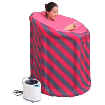 

Portable Inflatable Steam Home Sauna Weight loss Calories Burned