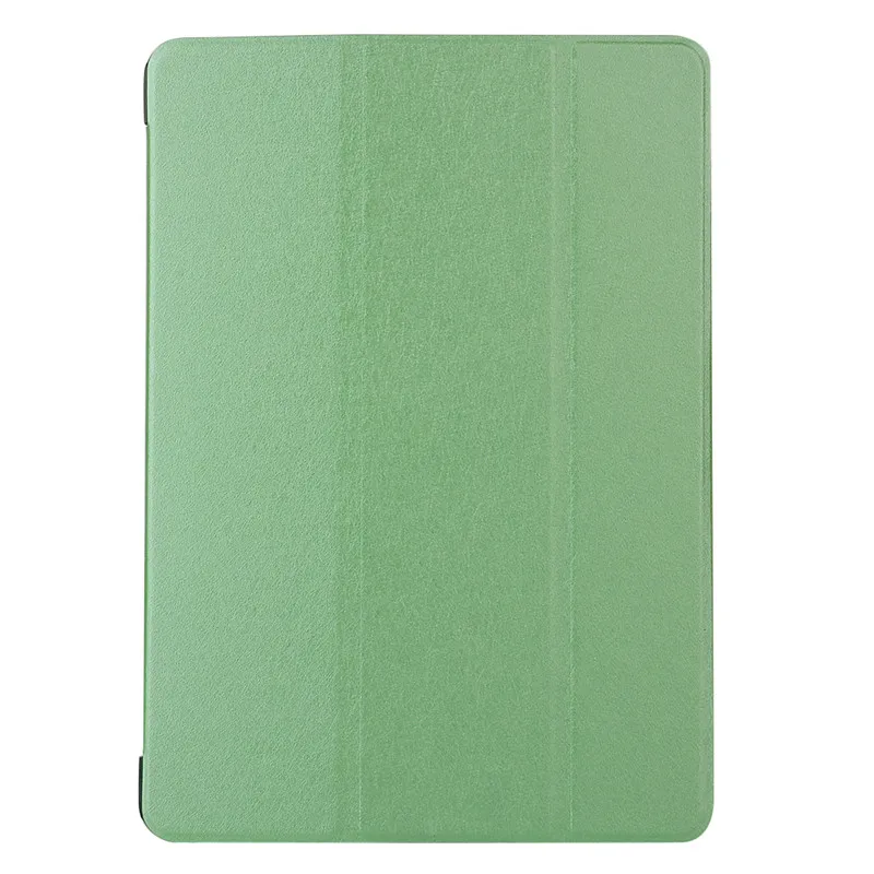 green 3 сложения легкий жесткий чехол для планшета для Apple ipad 7 7 10," A2200 A2198 A2232 чехол прозрачный+ pu защитный чехол - Цвет: green