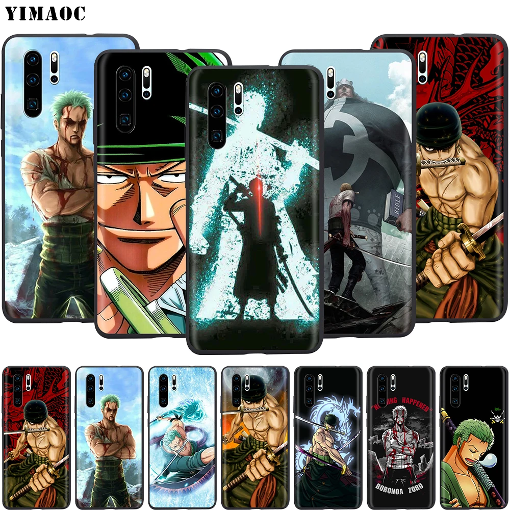 Силиконовый чехол YIMAOC One Piece Roronoa Zoro для Huawei Mate 10 P8 P9 P10 P20 Lite Pro P Y7 Y9 Smart Mini 2017 2018 |