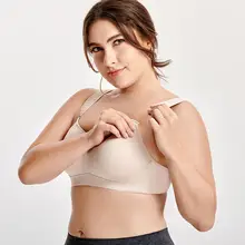 La Isla Женская Высокая ударная полная поддержка на косточках Мягкий контур размера плюс спортивный бюстгальтер