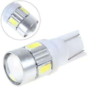

Car Reading Light Bulbs 12V 250LM T10 168 W5W High Power LED Projector White Car Light with 6 x 5730 SMD LEDs Car Light Bulbs