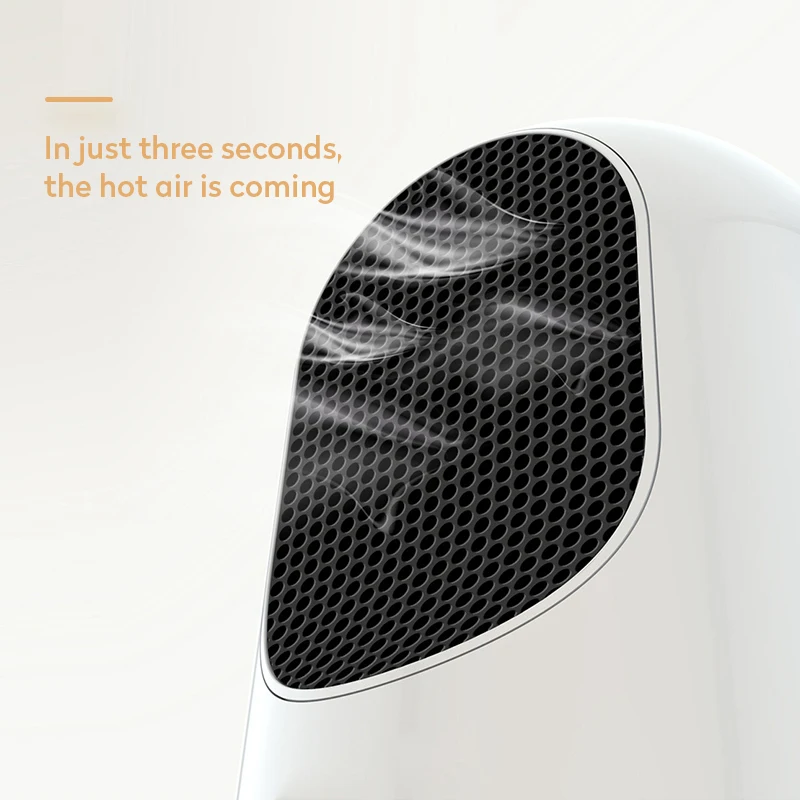 Mini Portable Heater Fan Electric Heaters Fan Desktop Heaters Energy Saving Winter Warmer Fan For Office Desk