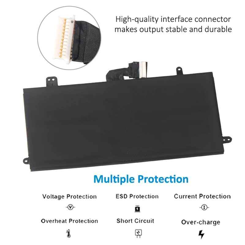 Kingsener 7.6v 42wh J0pgr Bateria do Portátil para Dell Latitude 5285 5290 T17g 1wnd8 Jopgr X16tw T17g001 Livre 24 Meses de Garantia - Imagem 4