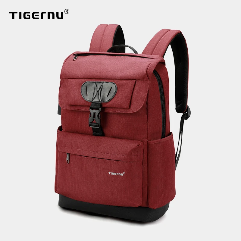 Laptop Backpack Tigernu Mochila School-Bag Girls Boys Women Fashion for Slim Female Brand