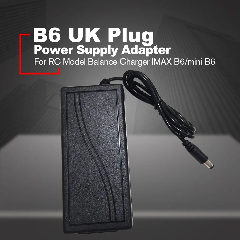 Адаптер питания AC/DC 15V 5A 60W для RC, Игрушечная модель батареи баланс зарядное устройство IMAX B6 IMAX B6 мини адаптер EU/UK/US Plug