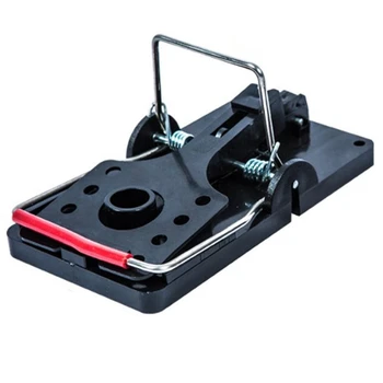 

Promotion! Mouse Trap, Reusable and Easy to Use Snap Traps, Pack of 6 Red