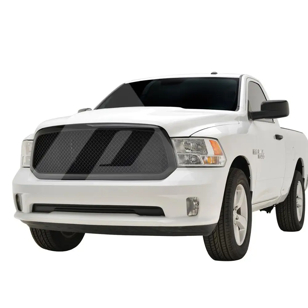 Для 2013 Dodge Ram 1500 ABS черная сетка упакованная решетка
