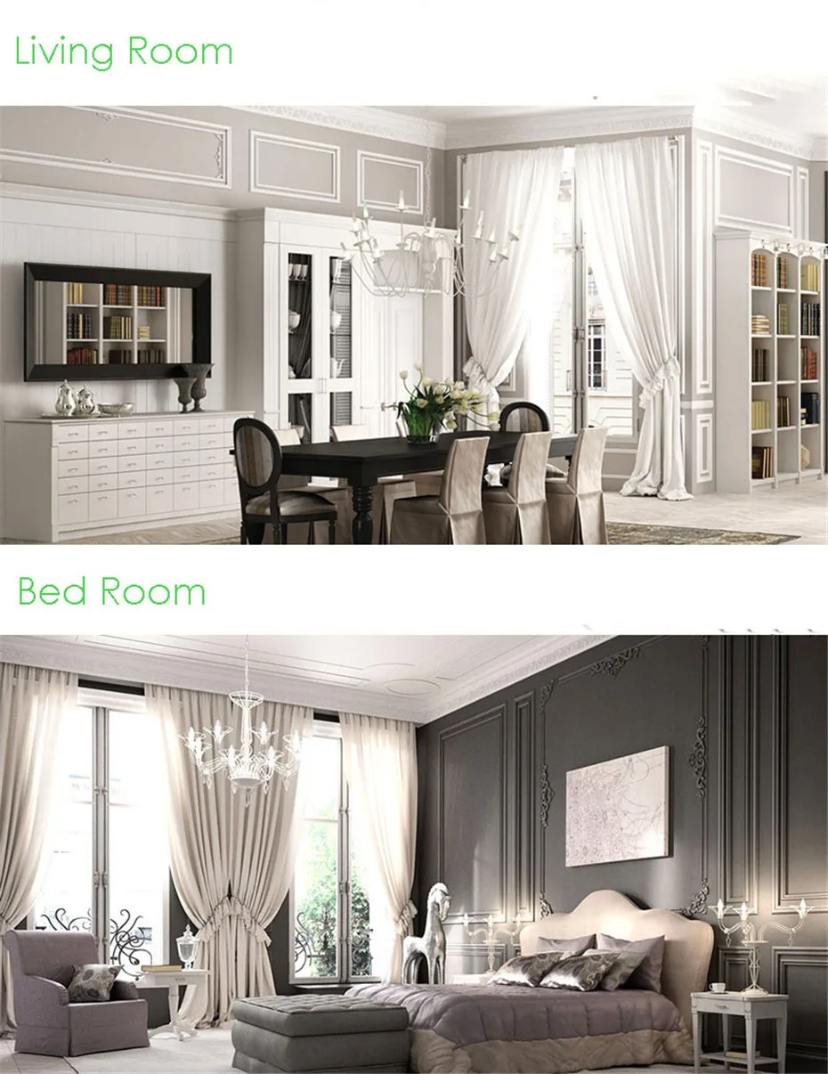 Customize Super Quiet Electric Curtain Track for Aqara B1 motor,Mijia Smart Curtain Rails System,Mi Home App,Free to EU Country-20