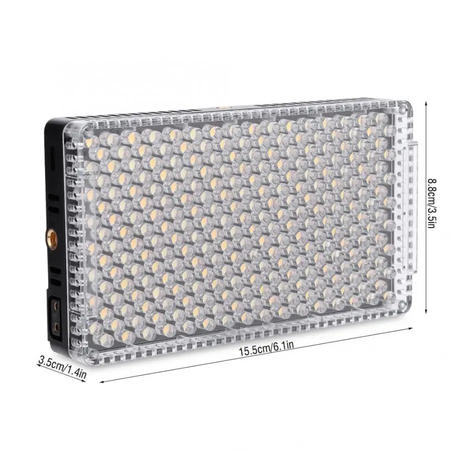 Aputure Amaran AL-F7 двухцветная температура 3200-9500K CRI/TLCI 95+ 256 шт светодиодный бесступенчатая регулировка накамерного видео светильник