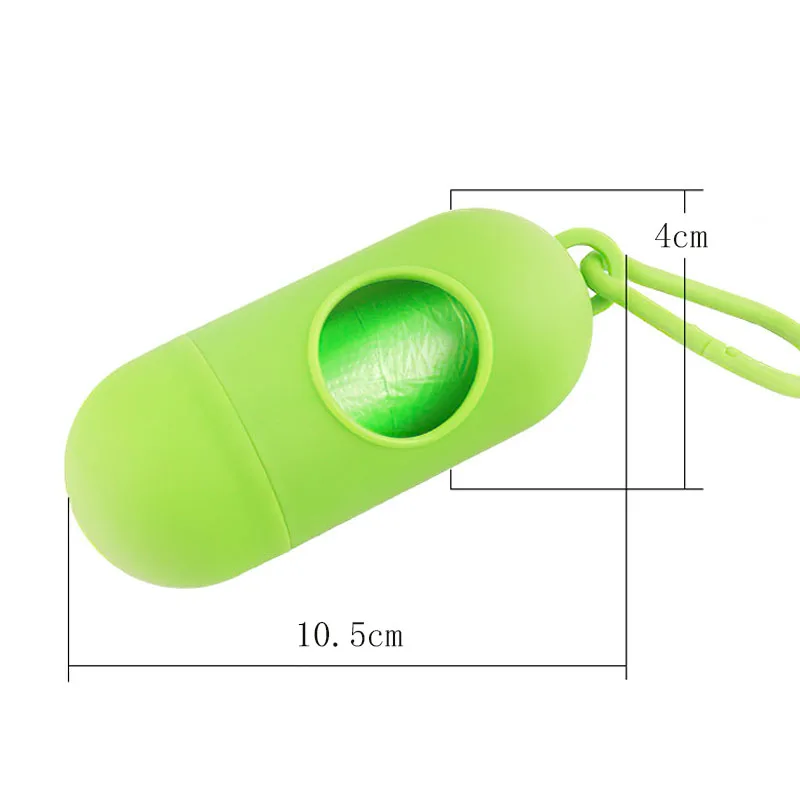 2pcs Pet Waste Bag Dispenser Dog Waste Bag Holder Plastic Garbage Dispenser Carrier Case Dog Pet Poop Bags dog poop bags pet poop bags pet poop bag holder dog bag holder