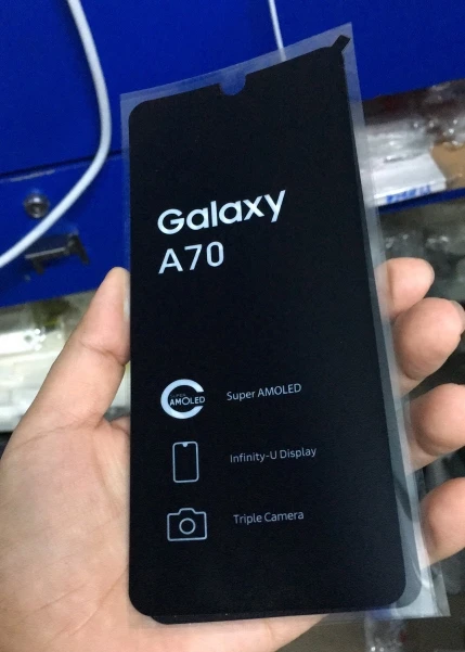 100 шт новая Заводская Защитная пленка для задней крышки телефона для samsung Galaxy A10 A10E A20 A20E A30 A40 A40S A50 A60 A70 A80
