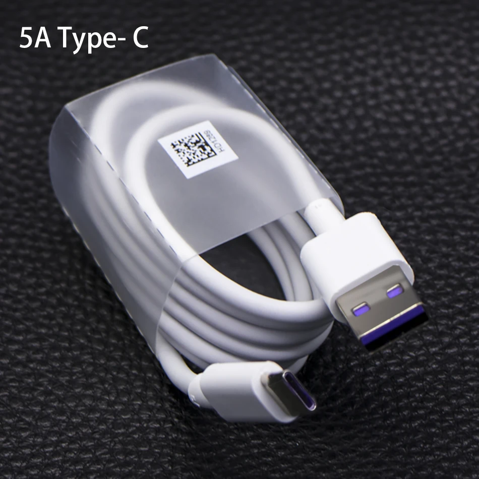 Huawei USB 5A type C кабель P30 P20 Pro lite Mate20 10 Pro P10 Plus lite USB 3,1 type-C Супер зарядный кабель