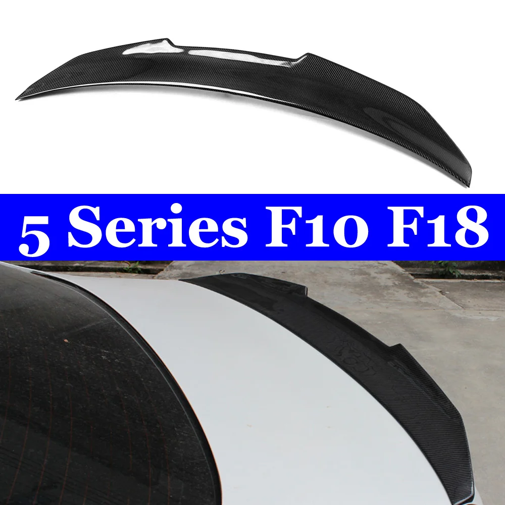 CF PSM Style Carbon Spoiler For BMW F10 F18 2010 - 2016 M5 Spoilers Rear Trunk Car Styling | Автомобили и мотоциклы