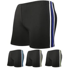 Новинка, Мужская одежда для плавания, мужские шорты для плавания, сексуальные шорты для плавания, полосатые шорты для мальчиков, спортивный костюм, мужские плавки для плавания