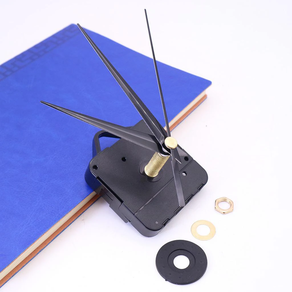 Black Hands Quartz Wall Clock DIY Repair Parts Kit Movement Mechanism Accessory