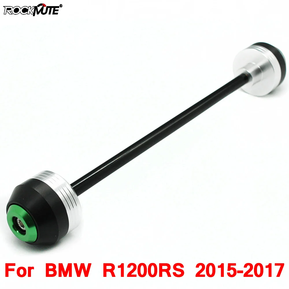 

Motorcycle POM Wheel Protector For BMW R1200RS 2015 2016 2017 Crash Slider Pad Circle Decoration Front