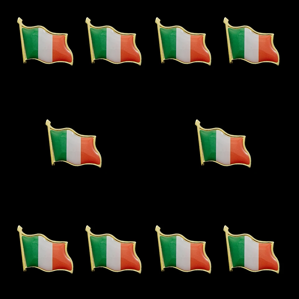 10 шт. металлические броши в виде флага | Дом и сад