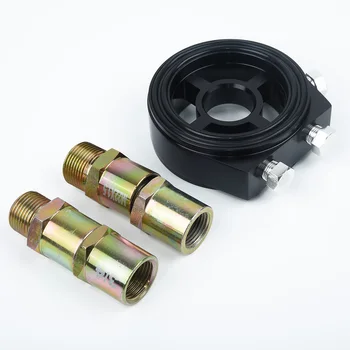 

Car Oil Filter Adapter Sandwich Plate Made Of High Quality Aluminum Alloy Sensor Oil Filters Car Decoration Accessories