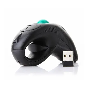 

New Wireless Finger HandHeld USB Mice Trackball Mouse Tablet PC Laptop Desktop