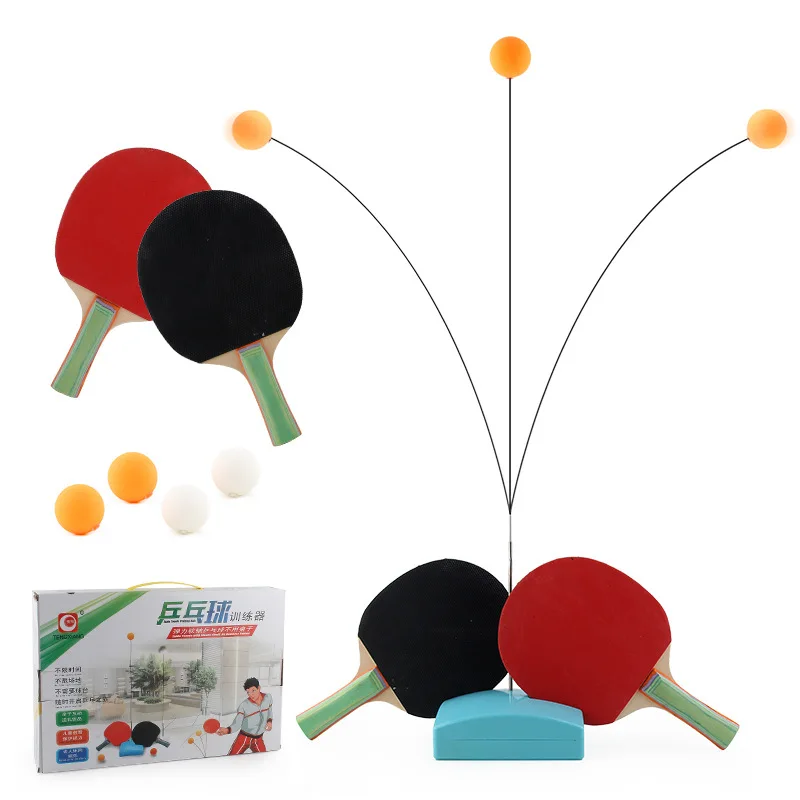

Tx-579 Ping Pong Training Device Sports Interactive Toy Elasticity Flexible Shaft of Self-Exercise Rebounding Board CHILDREN'S T