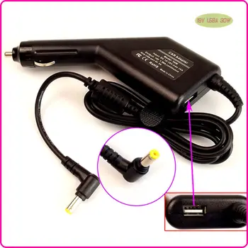 

Car DC Power Adapter Charger + USB Port for Acer Aspire One AOA150-1622 Car Charger Laptop Adapter