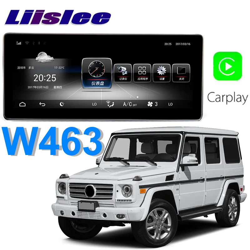 Liislee автомобильный мультимедийный плеер NAVI для Mercedes Benz MB G класс W463 AMG 2013 ~ 2018 NTG CarPlay