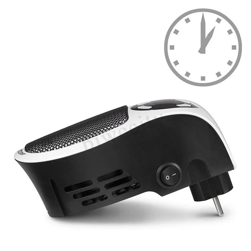 Light And Easy To Use Just Plug It Into The Socket Portable Electric Heater Fan Timing Air Warmer Wall-mounted Led Heater