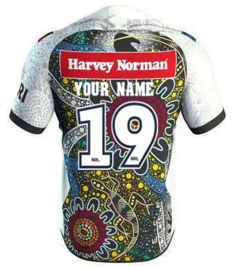 Print name number Футболка для регби со звездами маори Размер: S-3XL - Цвет: Print name number
