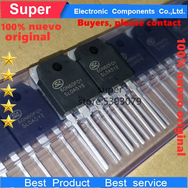 100% 50 Unids/lote Sgt40n60npfdpn 40n60npfd 40n60 60n60fd1 - AliExpress