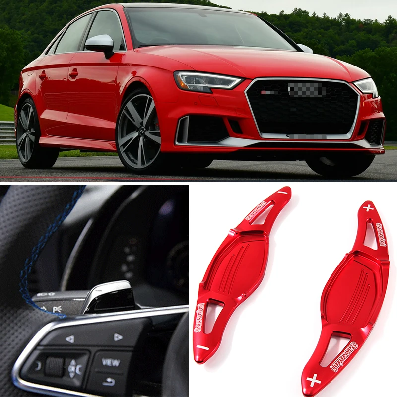 Удлинитель рулевого колеса для Audi RS3 2017 2018 RS4 RS5 2 шт. алюминиевое колесо
