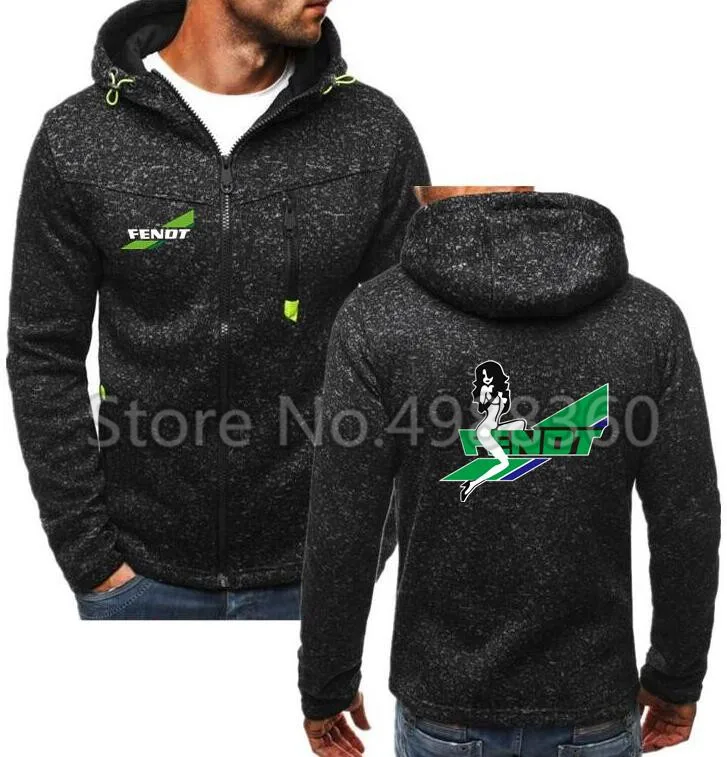 2019 Spring Autumn Fashion Hoodies Cat Caterpillar Male Large Size Warm Fleece Coat Fendt Logo Men Brand Sweatshirts | Мужская одежда